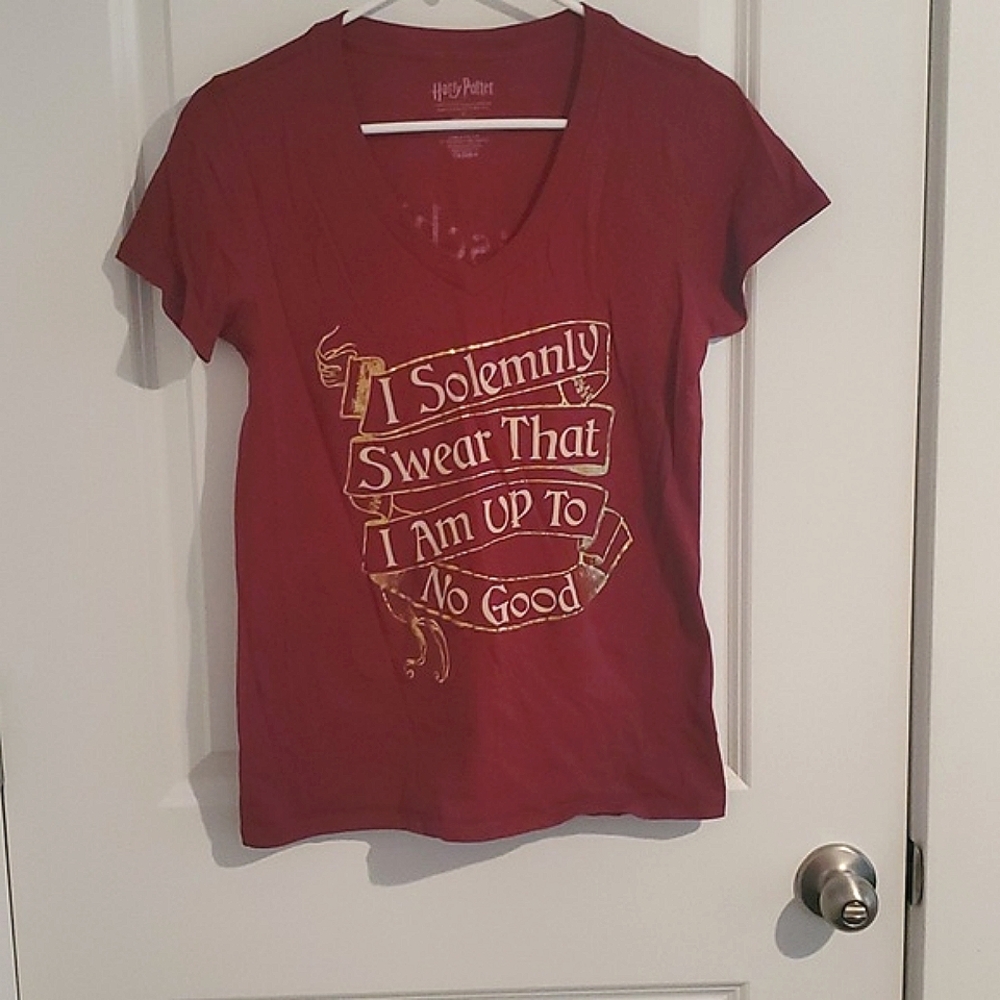Harry Potter Solemnly Swear Foil Girls T-Shirt